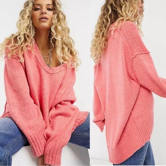 FREE PEOPLE BROOKSIDE SWEATER - Picture 1 of 7